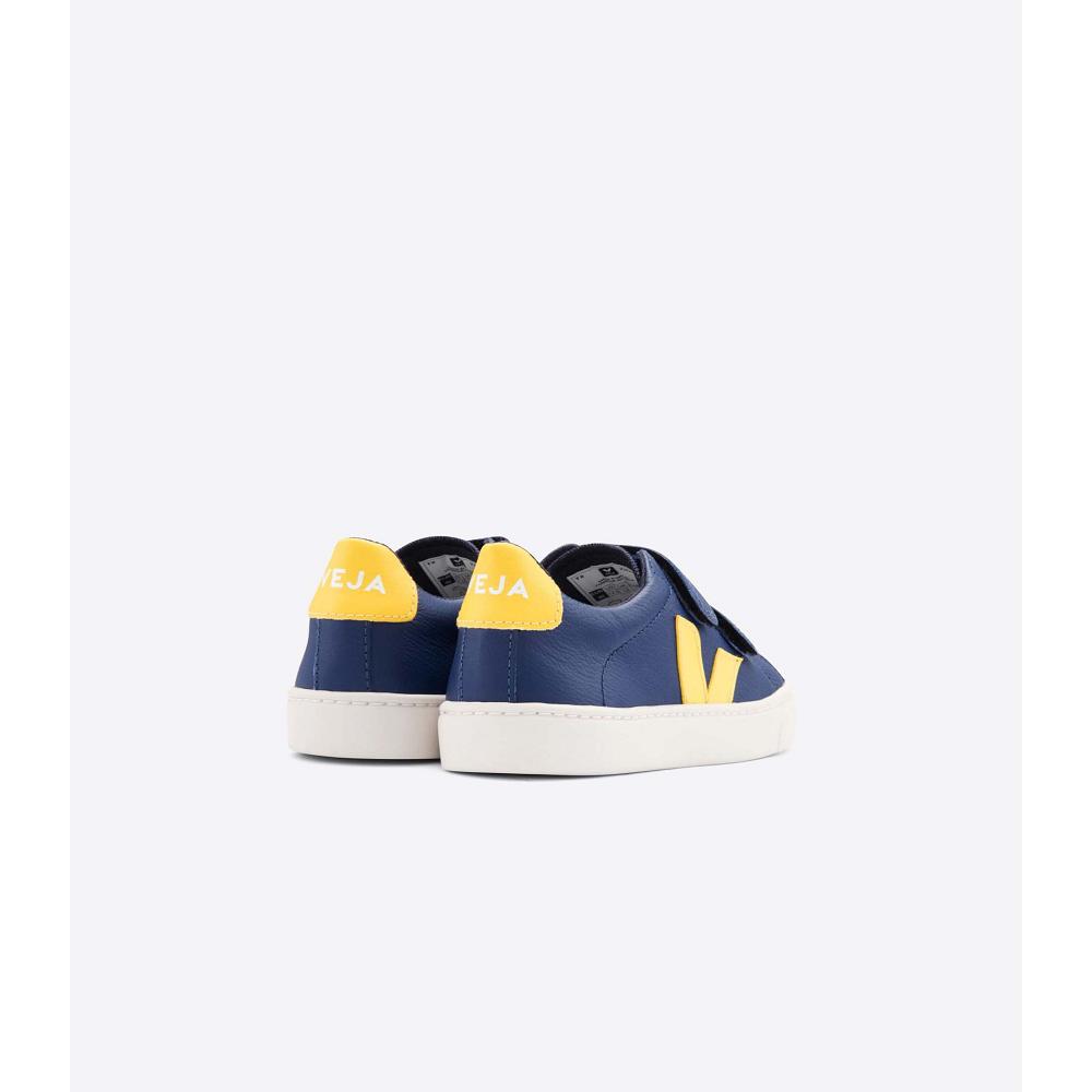 Veja ESPLAR CHROMEFREE Kids' Sneakers Navy | NZ 823CTV